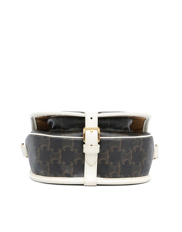 Pre-Loved by Azura Reborn - Pre-Loved Medium Triomphe Coated Canvas Folco Crossbody