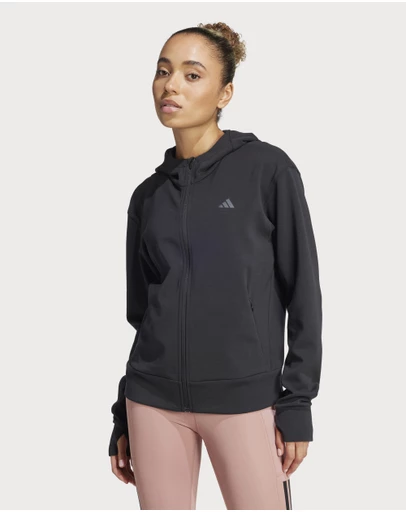 adidas Performance - Designed 4 Training Full-Zip Hooded Sweatshirt Womens