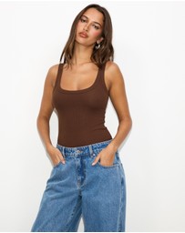 Dazie - Remi Ribbed Bodysuit