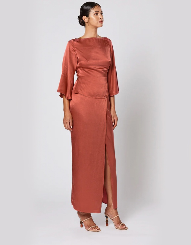 Winona - Cinta Dress Copper