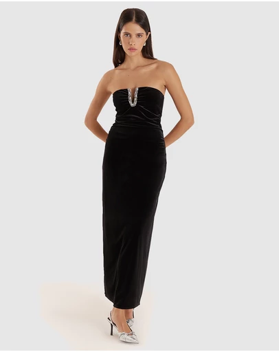 4th & Reckless - Vera Velvet Dress