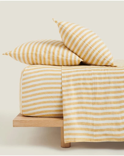Carlotta + Gee - 100% Linen Fitted Sheet