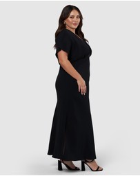 Pink Dusk by Curve Project - Scorching Maxi Dress