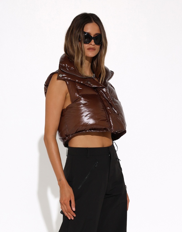 BY.DYLN - Shae Cropped Vest