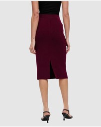 Honey and Beau - Serenity Knit Skirt