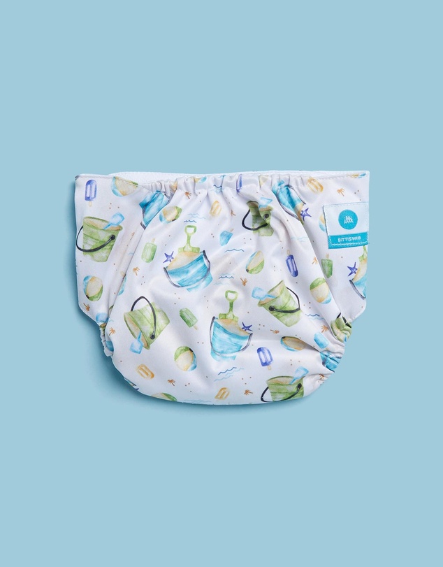 itti bitti - Reusable Swim Nappy - Sandcastles