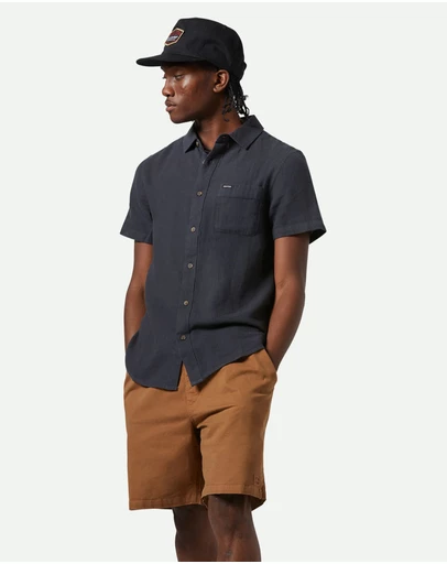 Brixton - Charter Organic Cotton Short Sleeve Shirt