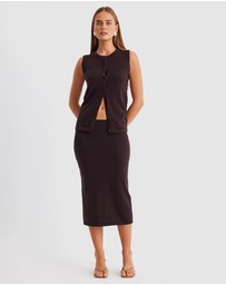 SNDYS - August Button Up Vest