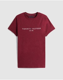 Tommy Hilfiger - Logo Embroidery Slim T-Shirt