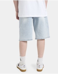 Volcom - Boys 8 to 16 Billow Denim Shorts