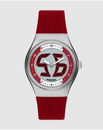 Fossil - Archival Big Tic Red Analogue-Digital Watch