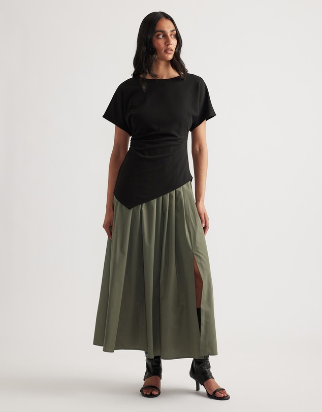 Decjuba - Raya Spliced Midi Dress