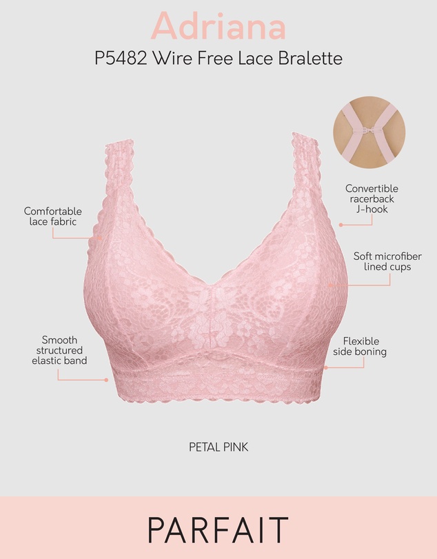 Parfait - Adriana Wirefree Full Bust Lace Bralette