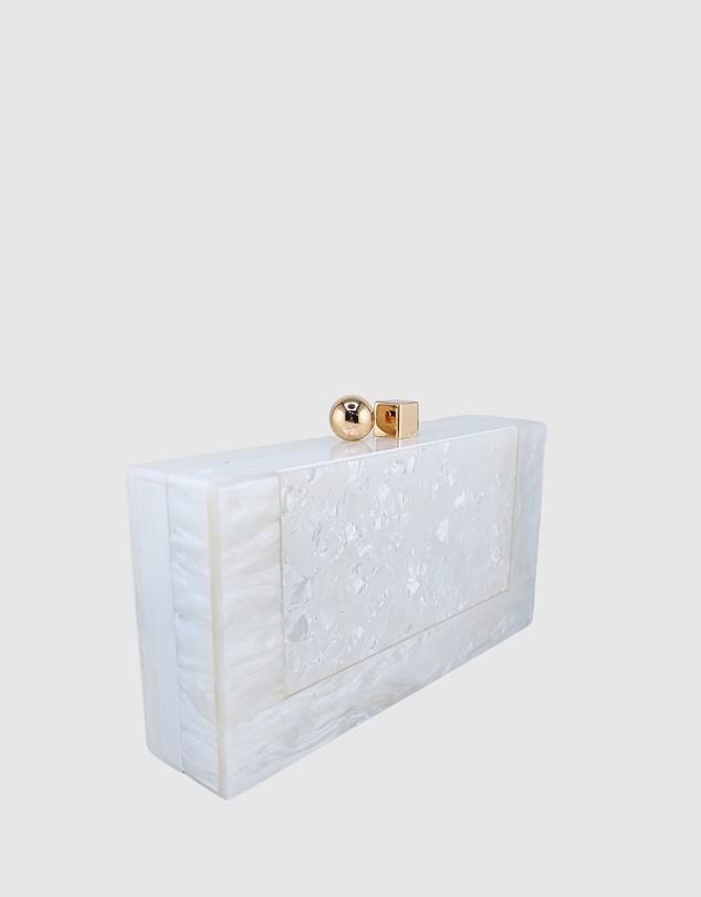 Izoa - Brooke Marble Clutch
