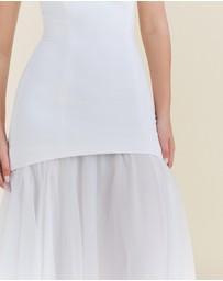 Six Stories - Emilia Bandeau Drop Waist Maxi Dress