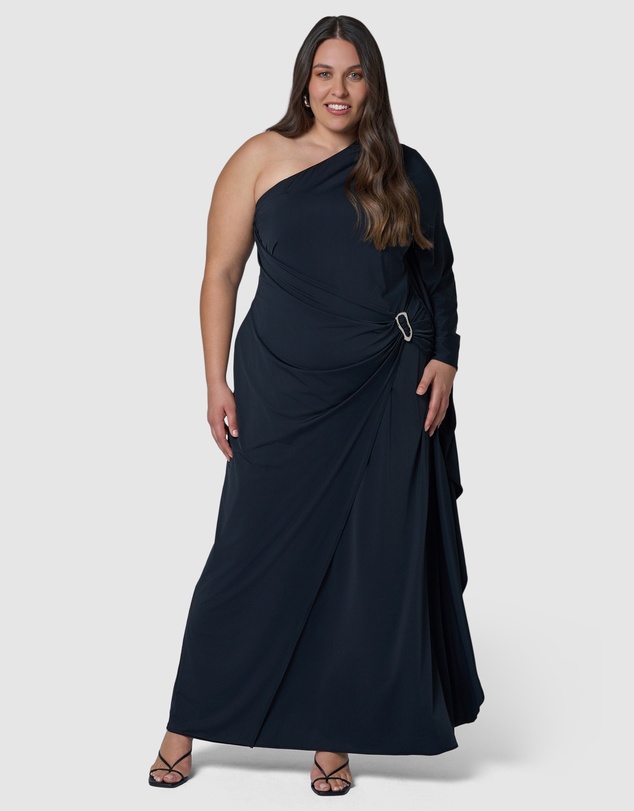 Pink Dusk by Curve Project - Angel Maxi Dress