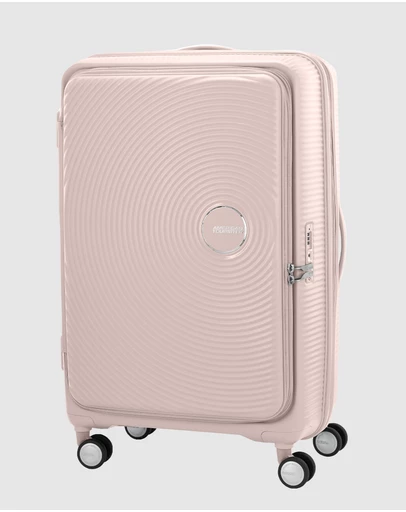 American Tourister - Curio Book Opening Large Suitcase Expandable (75Cm)