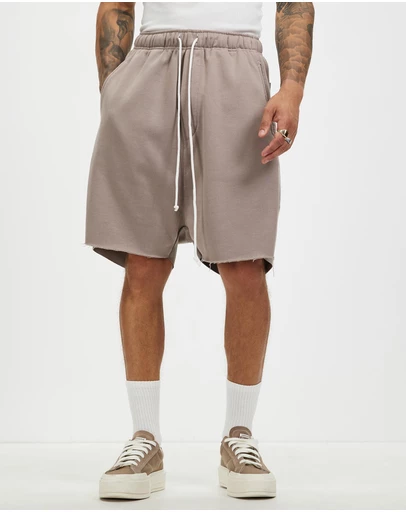 Surrounded By Ghosts - The Andesine Low Crotch Fleece Drawstring Shorts