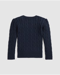 Polo Ralph Lauren - Cable-Knit Cotton Sweater - Babies-Kids