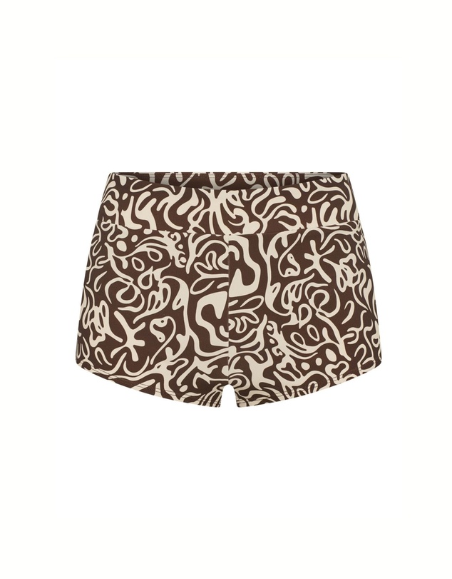 Modibodi - Swimwear Period Short Super Absorbency Sea Swirl
