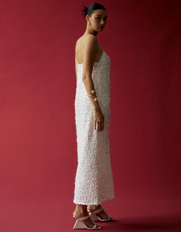 Lover - Claudia Sequin Shift Maxi Dress