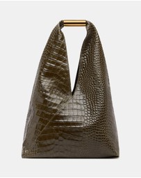 MM6 Maison Margiela - Medium Japanese Crocodile Print Bag