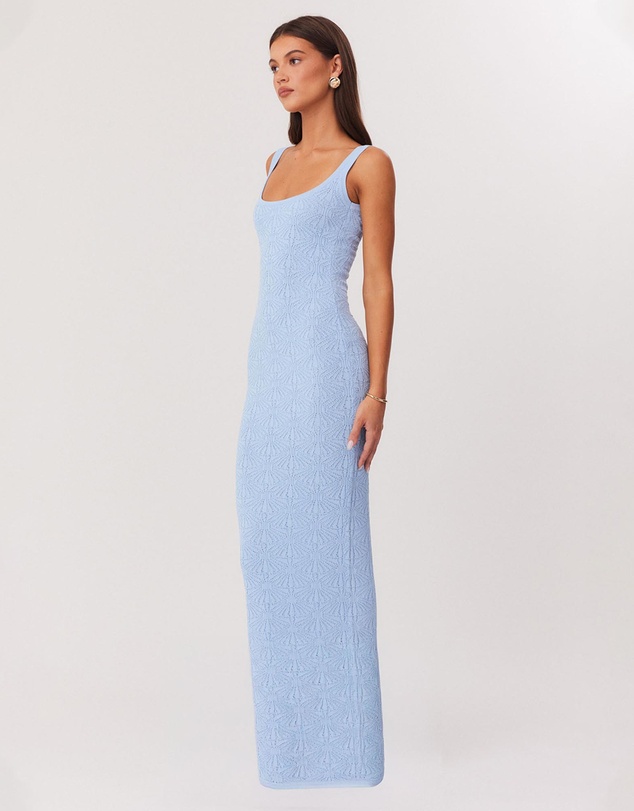 SNDYS - Josefina Jacquard Knit Maxi Dress