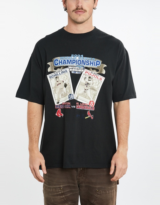 Vintage by The Real Deal - Pre Loved - Vintage MLB Red Sox vs Cardinals Tee