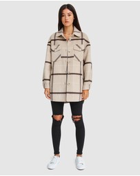 Belle & Bloom - River’s Edge Plaid Shacket