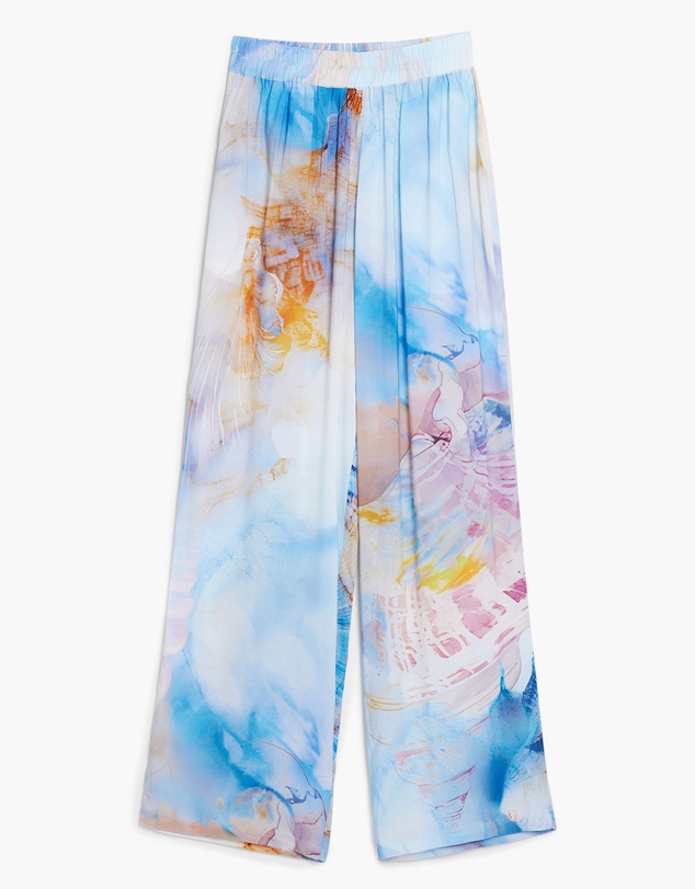 Desigual - Shell print relaxed Pant