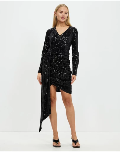 Romance by Honey and Beau - Shanna Long Sleeve Dress