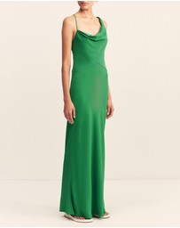 Shona Joy - Rio Asymmetric Cowl Maxi Dress