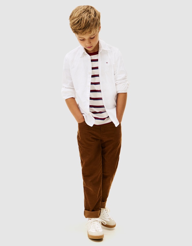 Tommy Hilfiger - Stretch Oxford Shirt - Kids