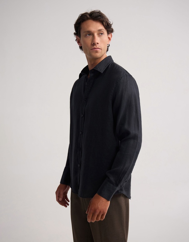 Oxford - Cooper Ls French Linen Shirt