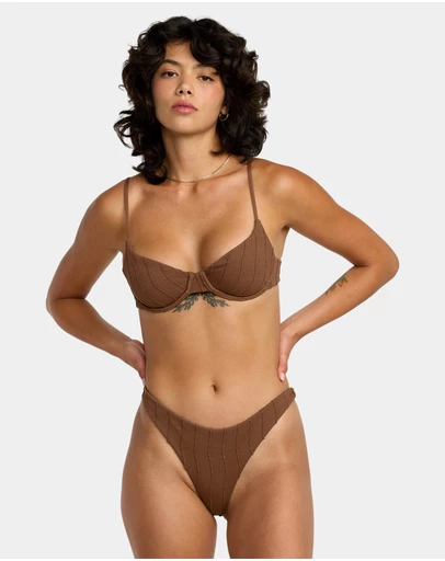 RVCA - Womens Chevy Grooves 90S Underwire Bikini Top