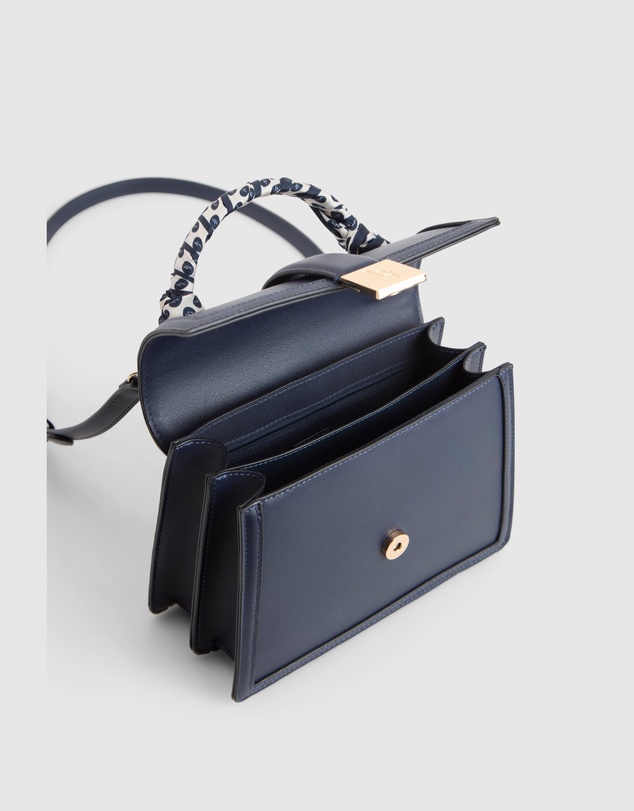 Laura Jones - Scarf Top Handle Bag