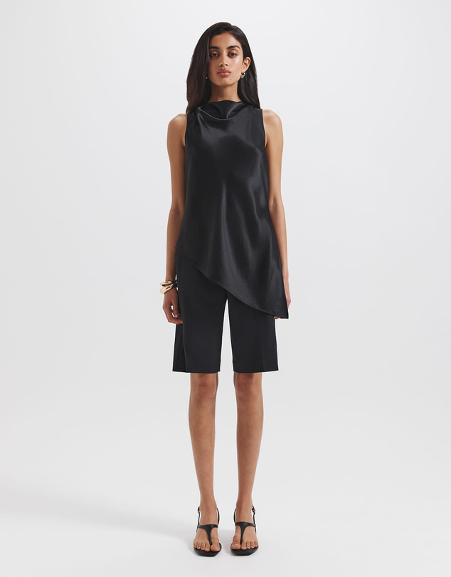 SABA - Sallee Asymmetric Tunic Top