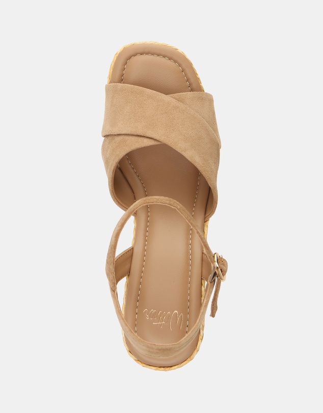 Wittner - West Suede Leather Espardrille Wedge Sandals