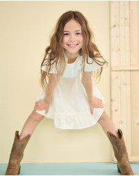 NONO - Mirabel Embroidered Dress - Kids-Teens
