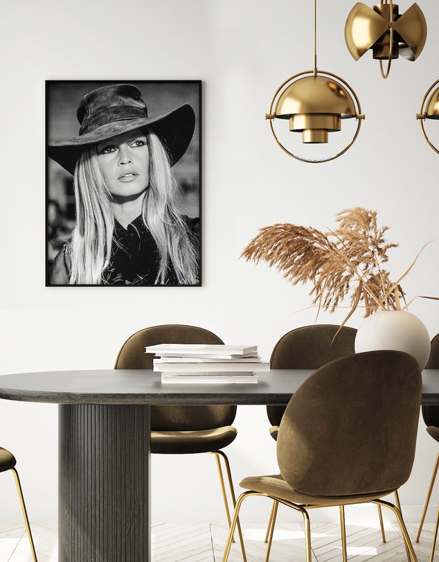 Olive et Oriel - Brigitte Bardot II Art Print