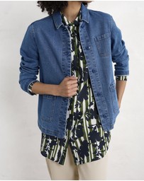 Seasalt - Seasalt Cornwall Green Wren Flutter Shirt