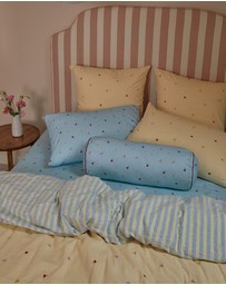 Mosey Me - Forget Me Not Standard Pillowcase Set - Sky