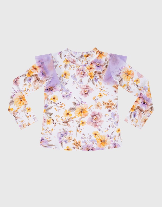 Aqua Blu Kids - Fleur Long Sleeve Rash Vest - Babies