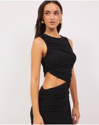 Calli - Bonner Cutout Midi Dress