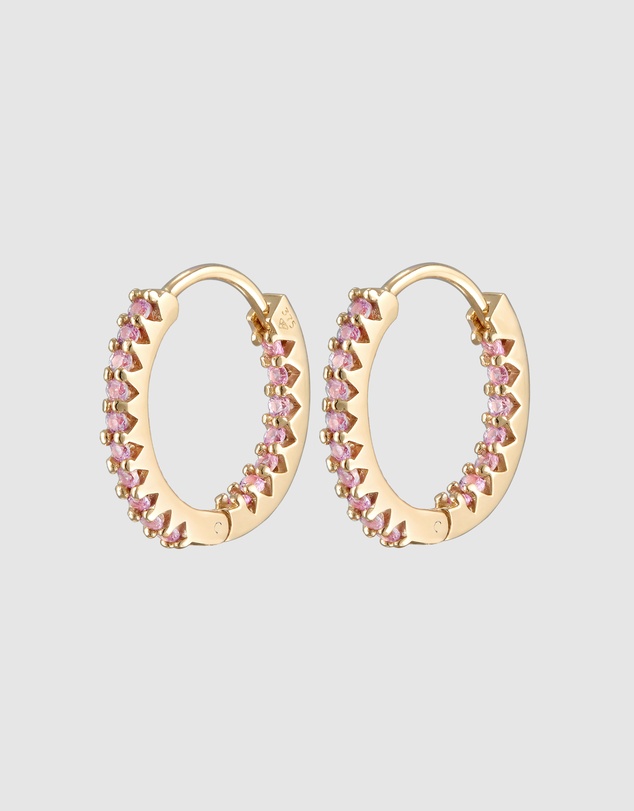 Haze & Glory - ICONIC EXCLUSIVE - Divine Hoop Earrings - 9K Solid Gold