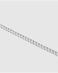 Nialaya Jewellery - Tennis Bracelet with Silver
