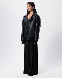 Norma Kamali - Oversized Moto Jacket