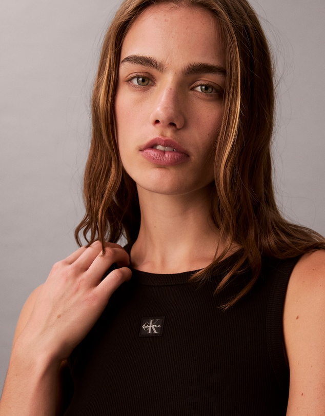 Calvin Klein Jeans - Cotton Stretch Ribbed Tank Top
