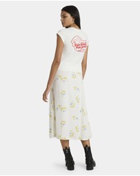 RVCA - Womens Annika Midi Skirt