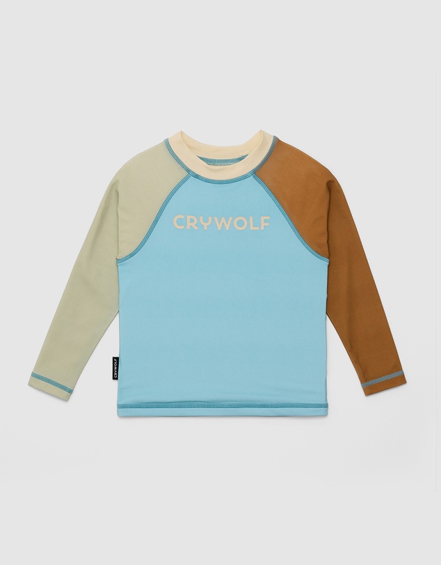 Crywolf - BABY RASH VEST Ocean Breeze